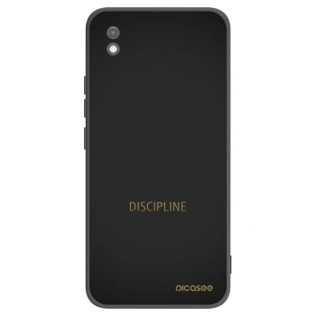 Picasee crna silikonska maskica za Xiaomi Redmi 9AT - Discipline
