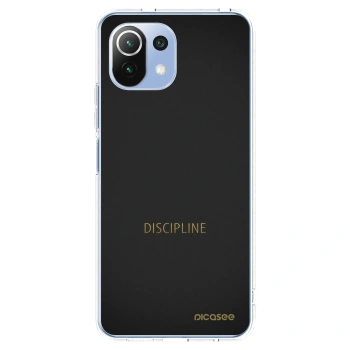Picasee silikonska prozirna maskica za Xiaomi Mi 11 Lite - Discipline