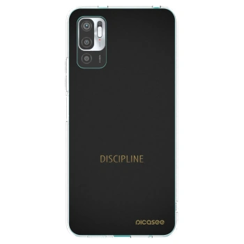 Picasee silikonska prozirna maskica za Xiaomi Redmi Note 10 5G - Discipline