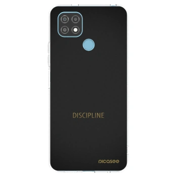 Picasee silikonska prozirna maskica za Realme C21 - Discipline