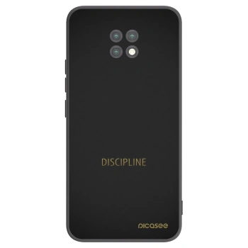 Picasee crna silikonska maskica za Xiaomi Redmi Note 9T - Discipline