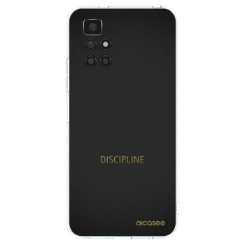 Picasee silikonska prozirna maskica za Xiaomi Redmi 10 - Discipline