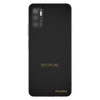 Picasee silikonska prozirna maskica za Xiaomi Poco M3 Pro 5G - Discipline