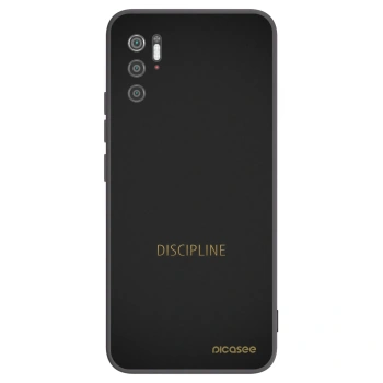Picasee crna silikonska maskica za Xiaomi Poco M3 Pro 5G - Discipline