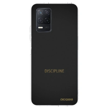 Picasee silikonska prozirna maskica za Realme 8 5G - Discipline