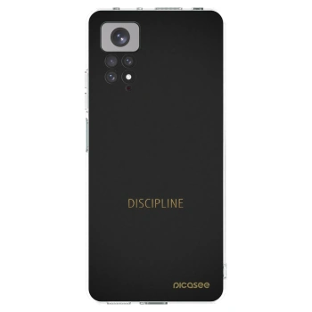 Picasee silikonska prozirna maskica za Xiaomi Redmi Note 11S 4G - Discipline