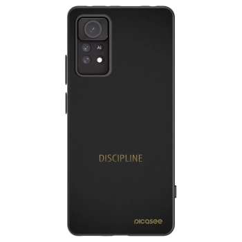 Picasee crna silikonska maskica za Xiaomi Redmi Note 11 Pro 5G - Discipline