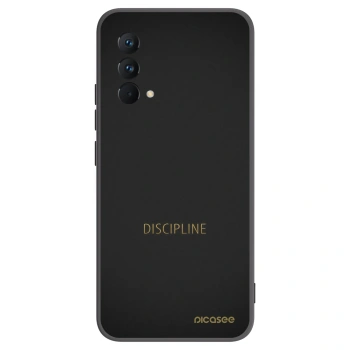 Picasee crna silikonska maskica za Realme GT Master Edition 5G - Discipline