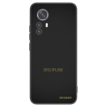 Picasee crna silikonska maskica za Xiaomi 12 Pro - Discipline