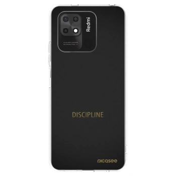 Picasee silikonska prozirna maskica za Xiaomi Redmi 10C - Discipline