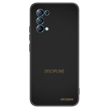Picasee crna silikonska maskica za OPPO Reno 5 5G - Discipline