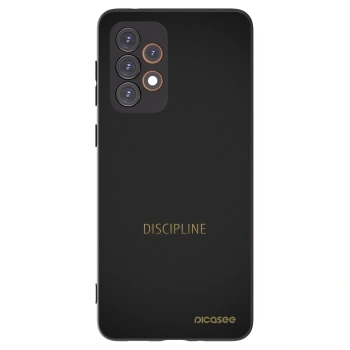 Picasee crna silikonska maskica za Samsung Galaxy A33 5G A336 - Discipline