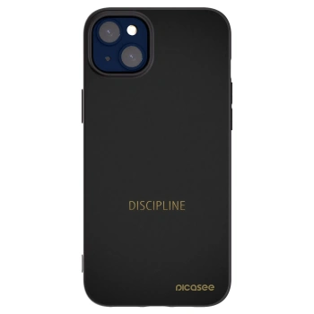 Picasee crna silikonska maskica za Apple iPhone 14 Plus - Discipline