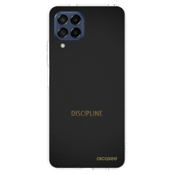 Picasee silikonska prozirna maskica za Samsung Galaxy M53 5G - Discipline