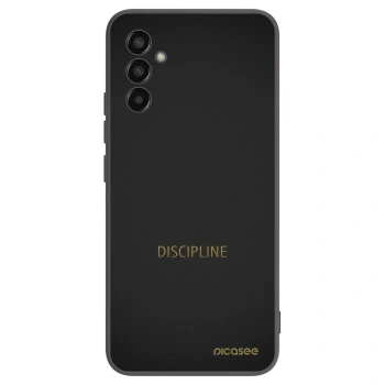 Picasee crna silikonska maskica za Samsung Galaxy M13 M135F - Discipline