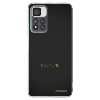 Picasee silikonska prozirna maskica za Xiaomi Redmi Note 11 Pro+ 5G - Discipline