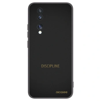 Picasee crna silikonska maskica za Honor 70 - Discipline