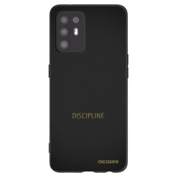 Picasee crna silikonska maskica za OPPO A94 5G - Discipline