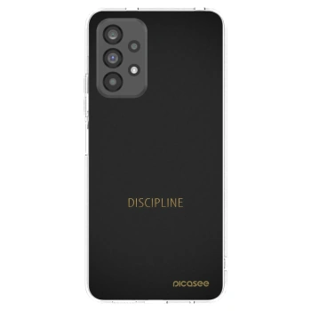 Picasee silikonska prozirna maskica za Samsung Galaxy A73 5G - Discipline