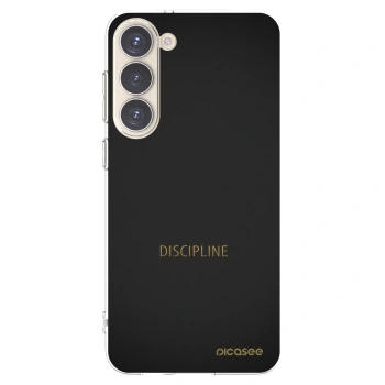 Picasee silikonska prozirna maskica za Samsung Galaxy S23+ 5G - Discipline