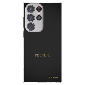 Picasee silikonska prozirna maskica za Samsung Galaxy S23 Ultra 5G - Discipline