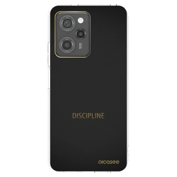 Picasee crna silikonska maskica za Xiaomi Poco X5 Pro - Discipline