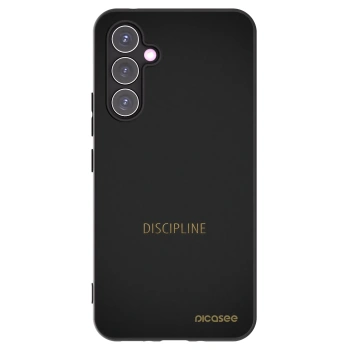 Picasee crna silikonska maskica za Samsung Galaxy A54 5G A546B - Discipline