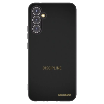 Picasee crna silikonska maskica za Samsung Galaxy A34 5G A346B - Discipline