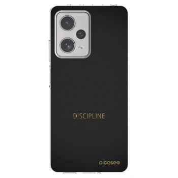 Picasee silikonska prozirna maskica za Xiaomi Redmi Note 12 Pro+ 5G - Discipline