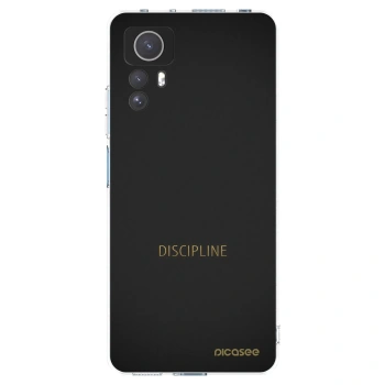 Picasee silikonska prozirna maskica za Xiaomi Redmi Note 12S - Discipline
