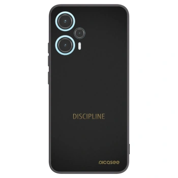 Picasee crna silikonska maskica za Xiaomi Poco F5 - Discipline