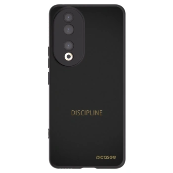 Picasee crna silikonska maskica za Honor 90 5G - Discipline