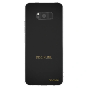 Picasee silikonska prozirna maskica za Samsung Galaxy S8 G950F - Discipline