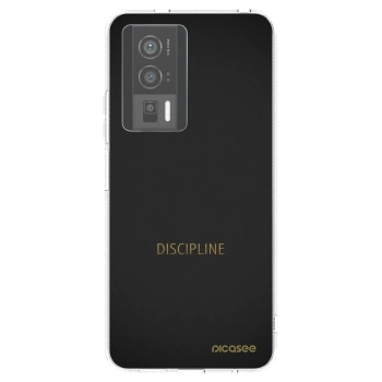 Picasee silikonska prozirna maskica za Xiaomi Poco F5 Pro 5G - Discipline