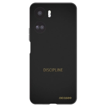 Picasee crna silikonska maskica za Honor 90 Lite 5G - Discipline