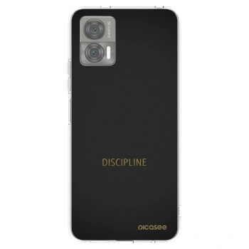 Picasee silikonska prozirna maskica za Motorola Edge 30 Neo - Discipline
