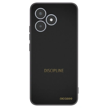 Picasee crna silikonska maskica za Realme C53 - Discipline