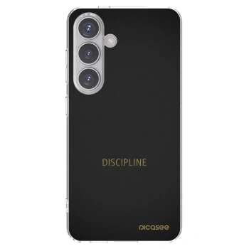Picasee silikonska prozirna maskica za Samsung Galaxy S24 S921B 5G - Discipline