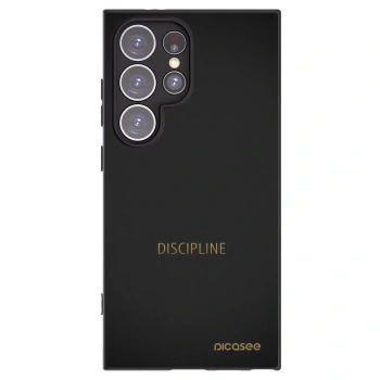 Picasee crna silikonska maskica za Samsung Galaxy S24 Ultra S928B 5G - Discipline