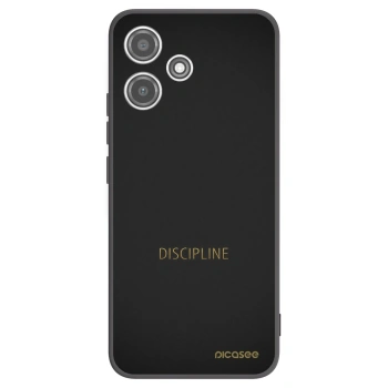 Picasee crna silikonska maskica za Xiaomi Redmi 12 5G - Discipline