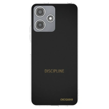 Picasee silikonska prozirna maskica za Xiaomi Redmi 12 5G - Discipline