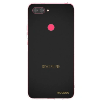 Picasee silikonska prozirna maskica za Xiaomi Mi 8 Lite - Discipline