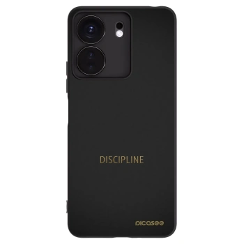 Picasee crna silikonska maskica za Xiaomi Redmi 13C 4G - Discipline