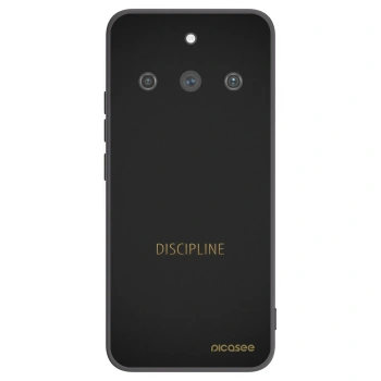 Picasee crna silikonska maskica za Realme 11 Pro+ - Discipline
