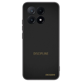 Picasee crna silikonska maskica za Xiaomi Poco X6 Pro - Discipline