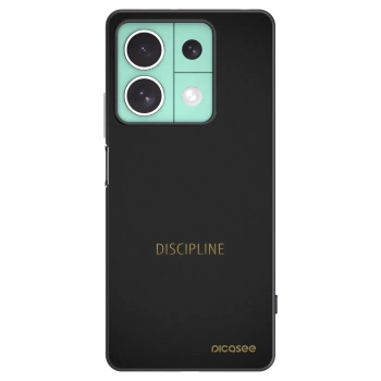 Picasee crna silikonska maskica za Xiaomi Redmi Note 13 5G - Discipline