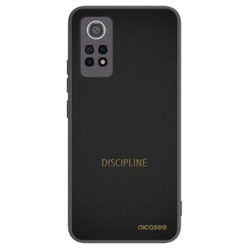 Picasee crna silikonska maskica za Xiaomi Redmi Note 12 Pro 4G - Discipline