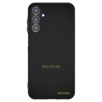 Picasee crna silikonska maskica za Samsung Galaxy A15 A155F 4G - Discipline