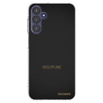 Picasee silikonska prozirna maskica za Samsung Galaxy A15 A155F 4G - Discipline