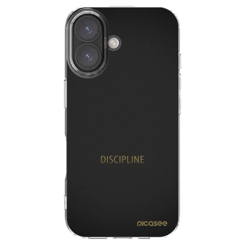 Picasee silikonska prozirna maskica za Apple iPhone 16 - Discipline